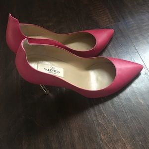 Valentino stud heel pumps